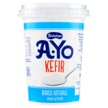 Arborea A-Yo Kefir Bianco Naturale Senza Lattosio 500 g