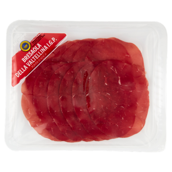 Del Zoppo Bresaola della Valtellina I.G.P. Punta d'Anca 100 g