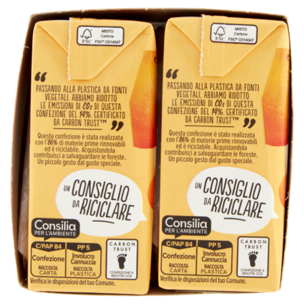 Consilia Drink ACE Arancia, Carota e Limone 6x200 ml