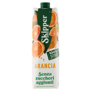 Zuegg Skipper Arancia Senza Zuccheri Aggiunti 1000 Ml