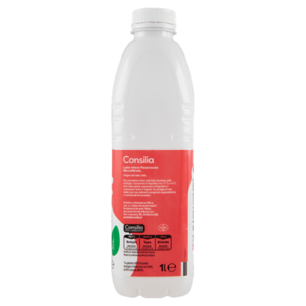 Consilia Latte Microfiltrato Intero 100% Italiano 1 L