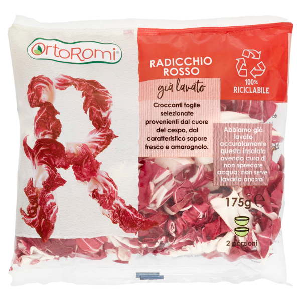 OrtoRomi Radicchio Rosso 175 g