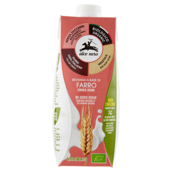 alce nero Bevanda a Base di Farro 500 ml