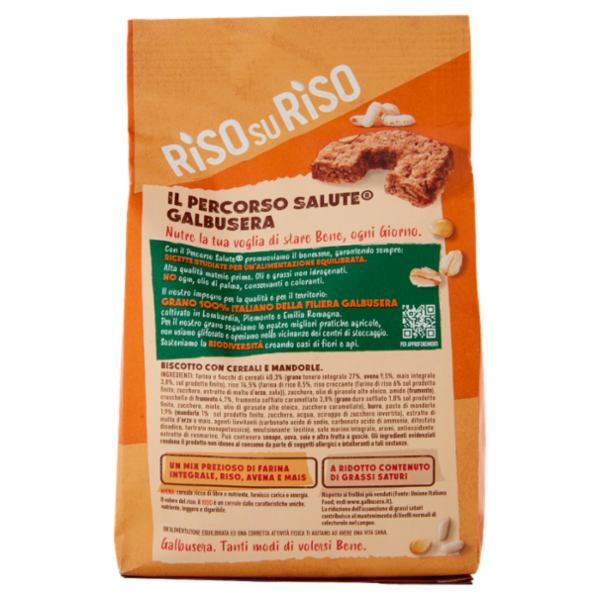 Galbusera RisosuRiso Croccantezza ai Cereali! 290 g
