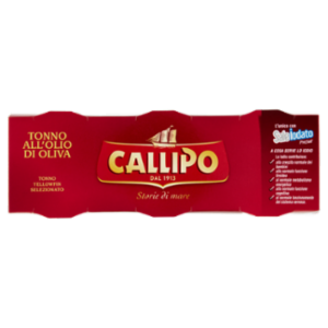 Callipo Tonno All'Olio Di Oliva 3 x 80 g