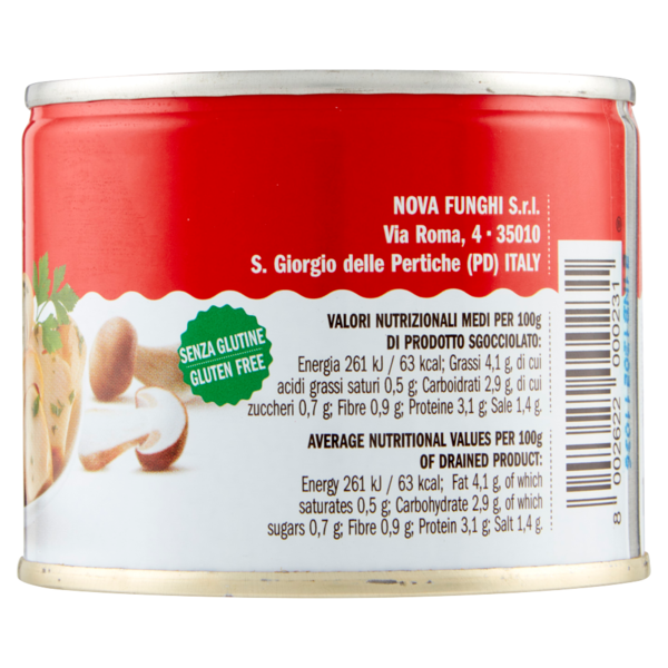 nova Porcini Funghi Trifolati 180 g