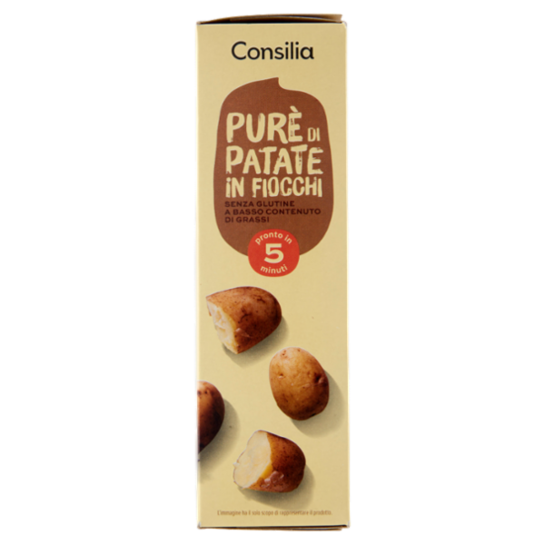 Consilia Preparato per Purè di Patate in Fiocchi 225 g