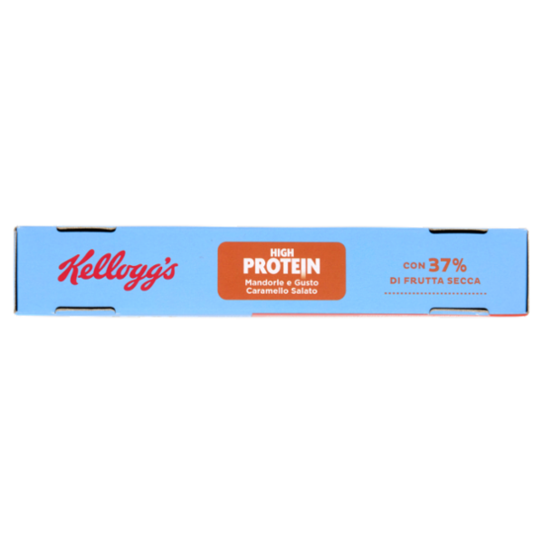 Kellogg's High Protein 26% Mandorle e Gusto Caramello Salato 4 x 35 g