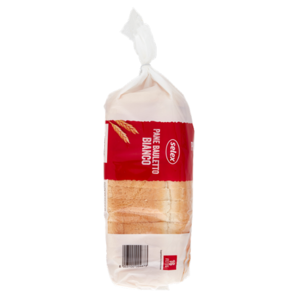 Selex Pane Morbido Bianco a Fette 400 g