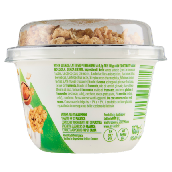 Milk Kefir Muesli croccante alla nocciola 160 g