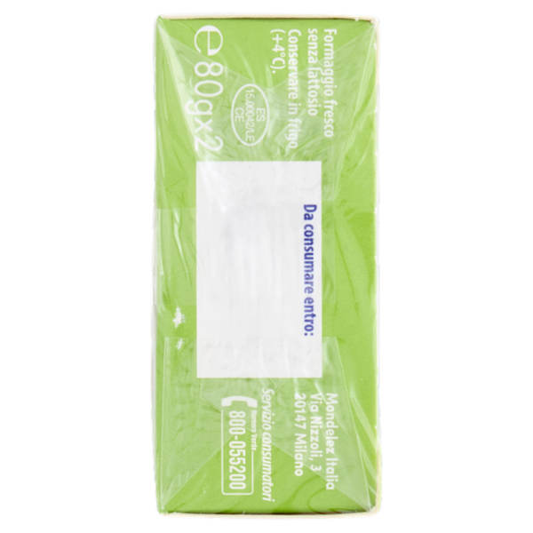 Philadelphia Senza Lattosio formaggio fresco spalmabile Senza Lattosio - 2x80g