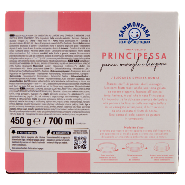 Sammontana Torta Gelato Principessa 450 g