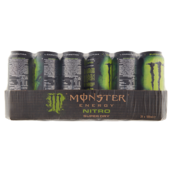 Monster Energy Nitro Super Dry Can 24 x 500 ml