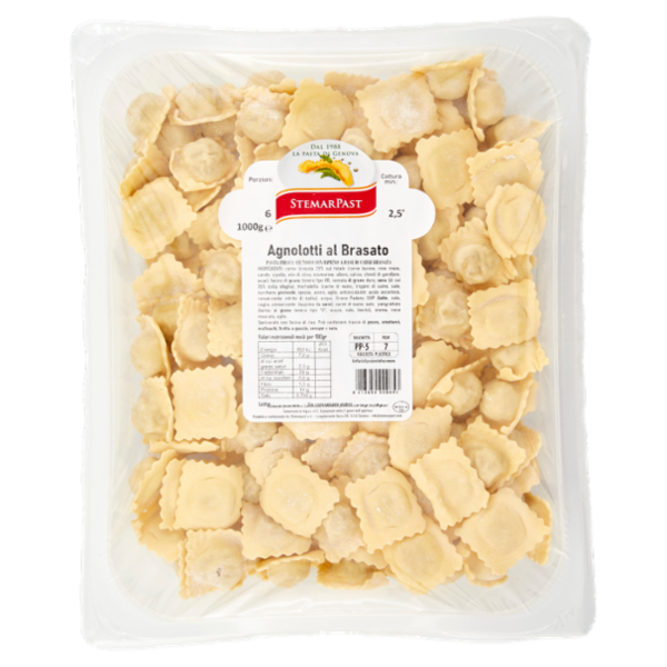StemarPast Agnolotti al Brasato 1000 g