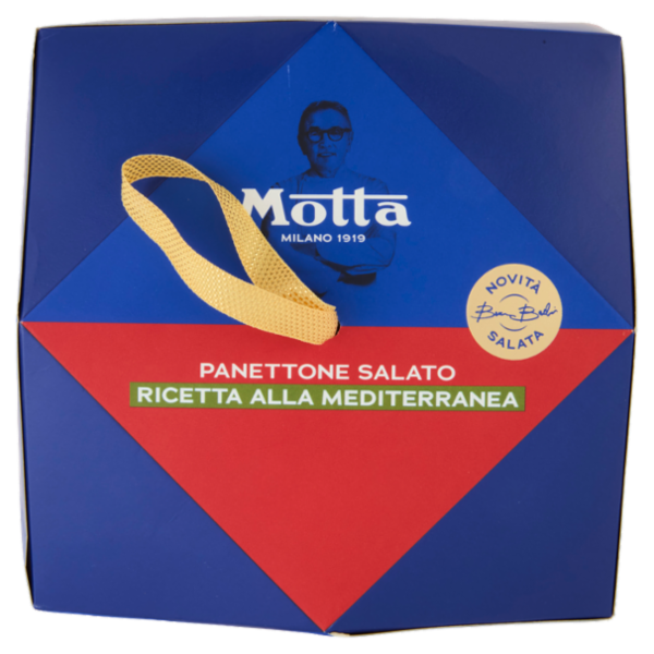 Motta Panettone Salato Ricetta alla Mediterranea 450 g