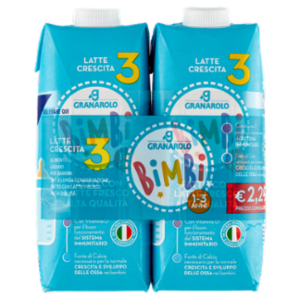 Granarolo Bimbi Latte Crescita 3 2 x 500 Ml