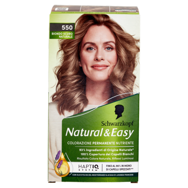 Schwarzkopf Natural&Easy 550 Biondo Scuro Naturale