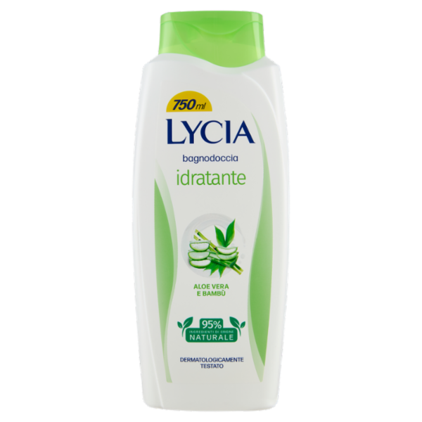 Lycia bagnodoccia idratante Aloe Vera e Bambù 750 ml