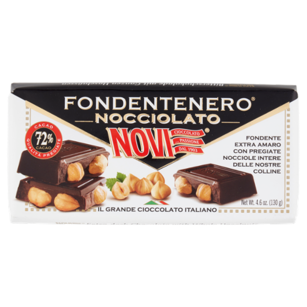Novi Fondentenero Nocciolato 130 g