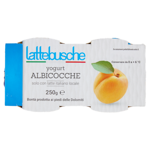 lattebusche yogurt Albicocche 2 x 125 g
