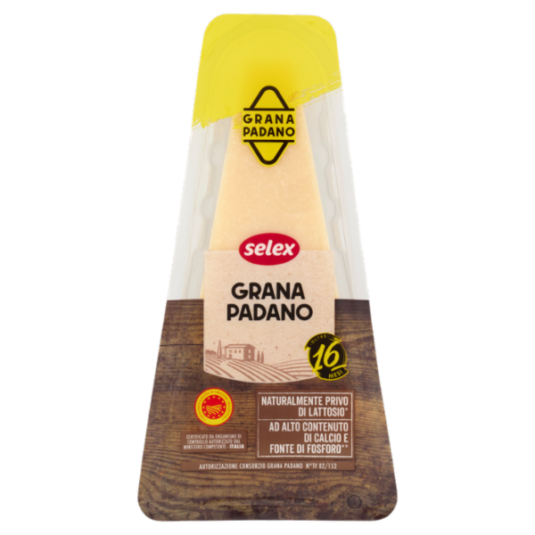 Selex Grana Padano Oltre 16 mesi 250 g