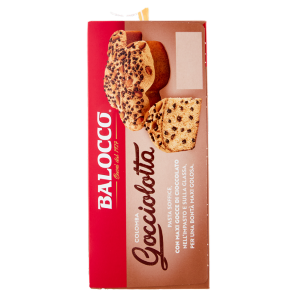 Balocco Colomba Gocciolotta con Maxi Gocce di Cioccolato 750 g