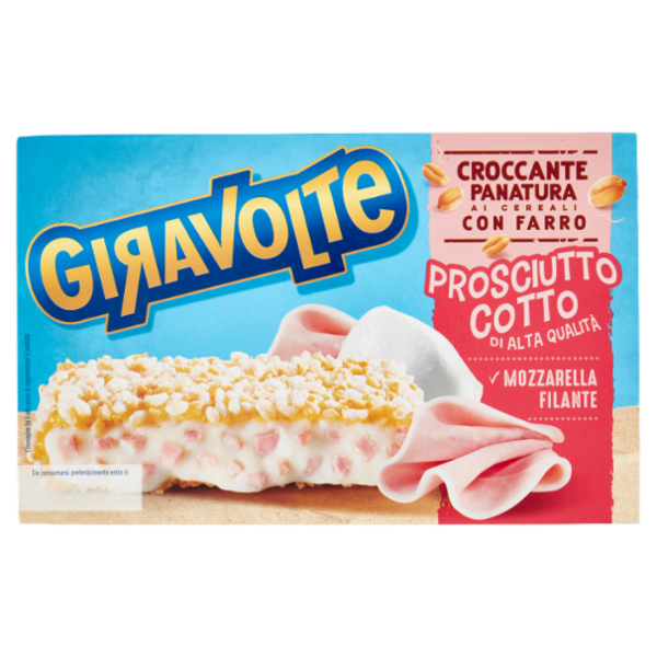 Giravolte Prosciutto Cotto di Alta Qualità 2 x 85 g