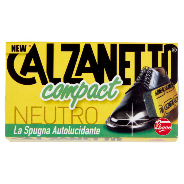 Calzanetto compact la Spugna Autolucidante Neutro