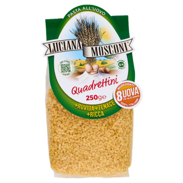 Luciana Mosconi Pasta all'Uovo Quadrettini 250 g