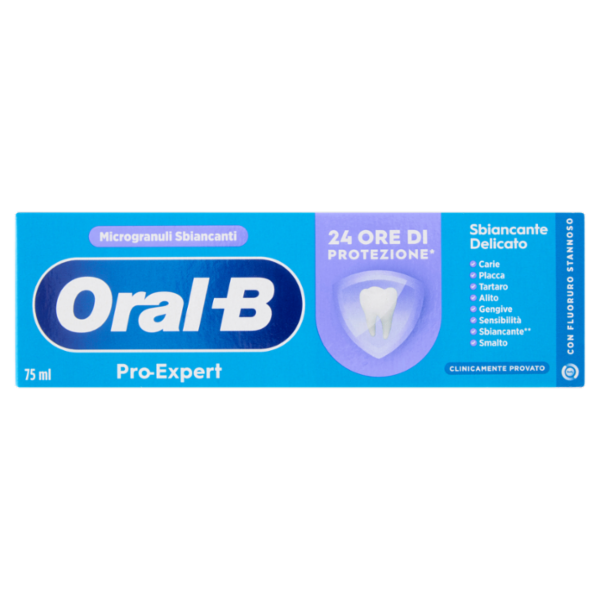 Oral-B Pro-Expert Dentifricio Sbiancante Delicato 75 ml