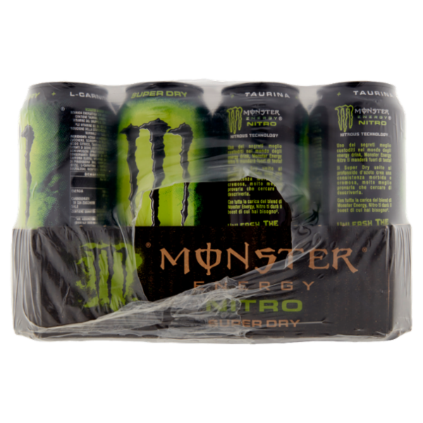 Monster Energy Nitro Super Dry Can 24 x 500 ml