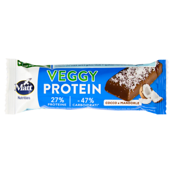 Matt Nutrition Veggy Protein Cocco e Mandorle 50 g