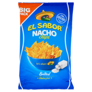 El Sabor Nacho Chips Salted 180 g