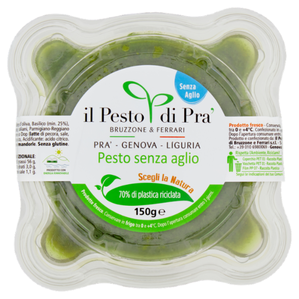 il Pesto di Pra' Pesto senza aglio 150 g