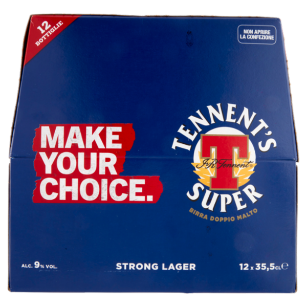 TENNENT'S SUPER bottiglia 12x35,5cl