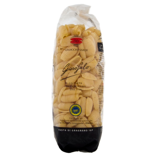 Garofalo Gnocchi Sardi 36 Pasta di Gragnano IGP 500 g