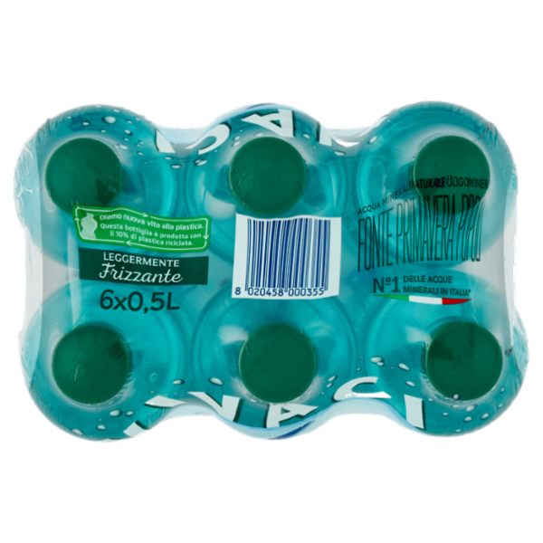 San Benedetto Acqua Minerale dal Parco della Majella Leggermente Frizzante 6 x 0,5 L