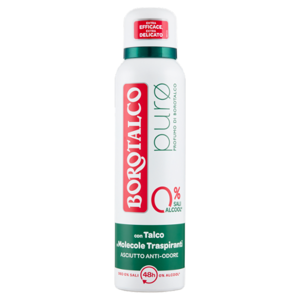 Borotalco purø Profumo di Borotalco Deo 0% Sali 150 ml