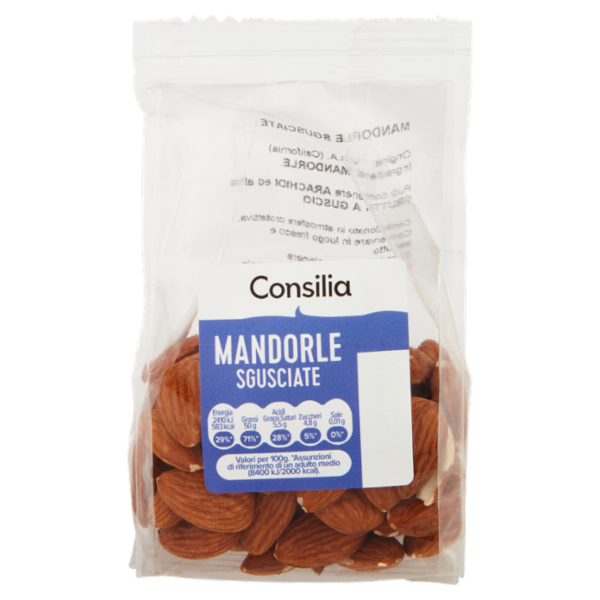 Consilia Frutta Secca Mandorle Sgusciate 100 g
