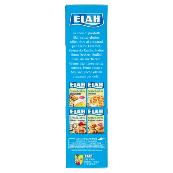 Elah Senza Glutine Preparato per Torta al cioccolato 282 g