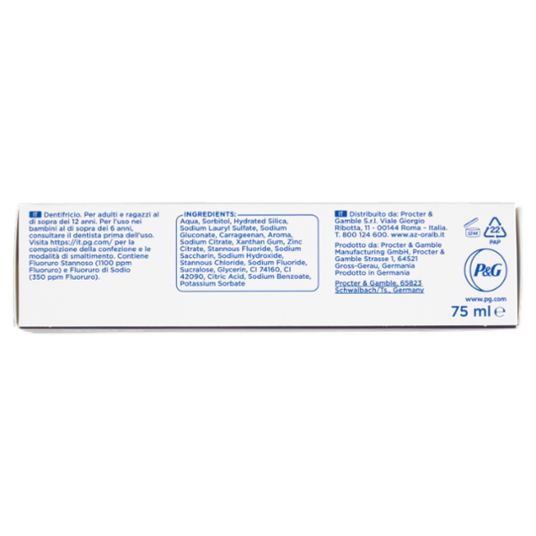 Oral-B Dentifricio Pro-Expert Advanced Pulizia Profonda 75 ml