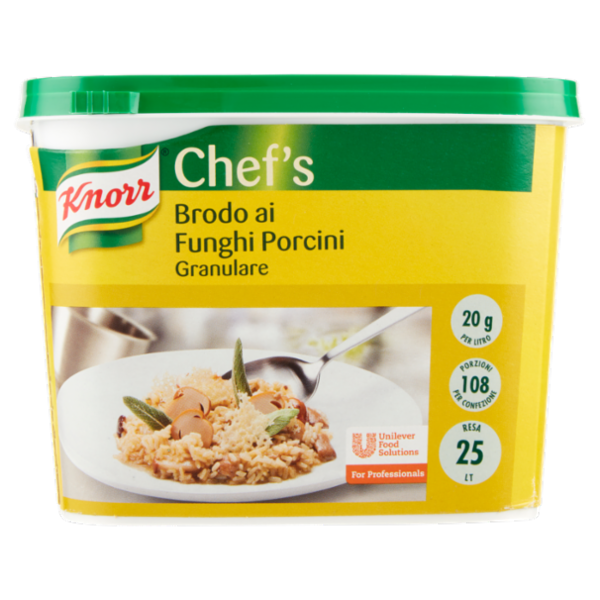 Knorr Chef's Brodo ai Funghi Porcini Granulare 500 g