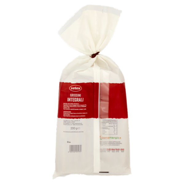 Selex Grissini Integrali 200 g