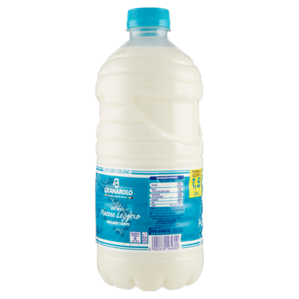 Granarolo Latte Fresco Piacere Leggero Parzialmente Scremato 1,5 L
