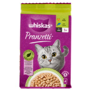 Whiskas Pranzetti Cibo Umido Gatto Con Pollo e Tonno In Salsa 6x50g