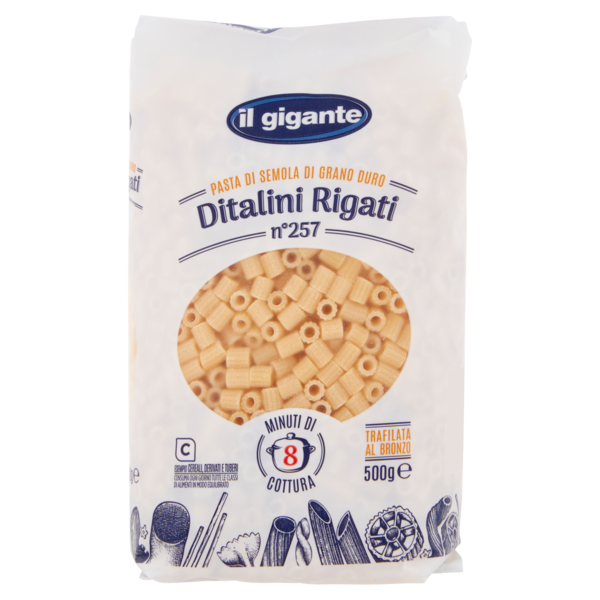IL GIGANTE Ditalini Rigati n°257 500 g