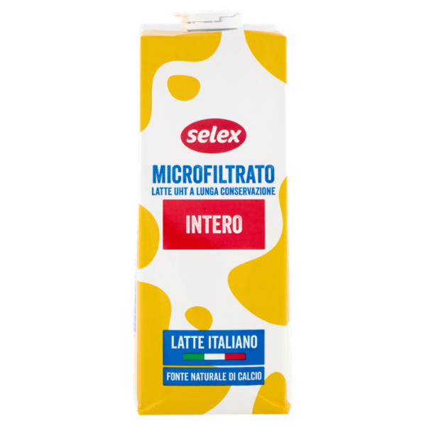 Selex Latte Uht Microfiltrato Intero 1 L