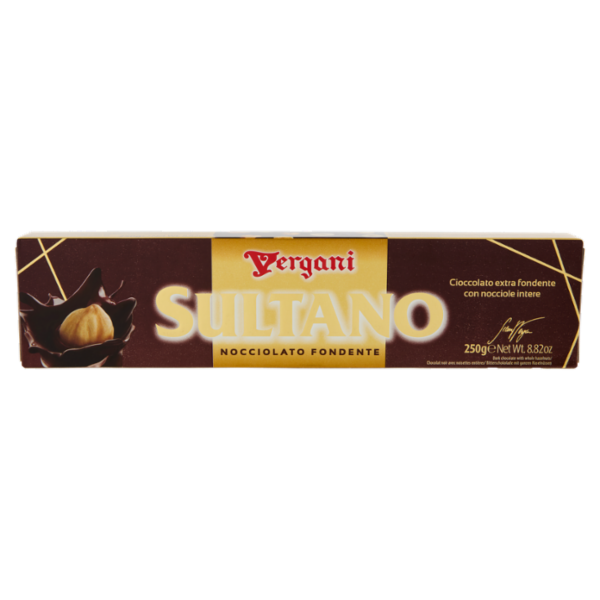 Vergani Sultano Nocciolato Fondente 250 g