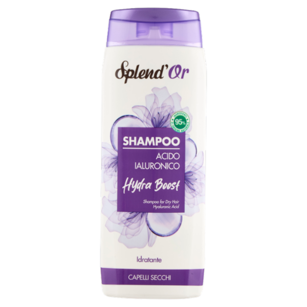 Splend'Or Shampoo Acido Ialuronico Hydra Boost Idratante 300 mL