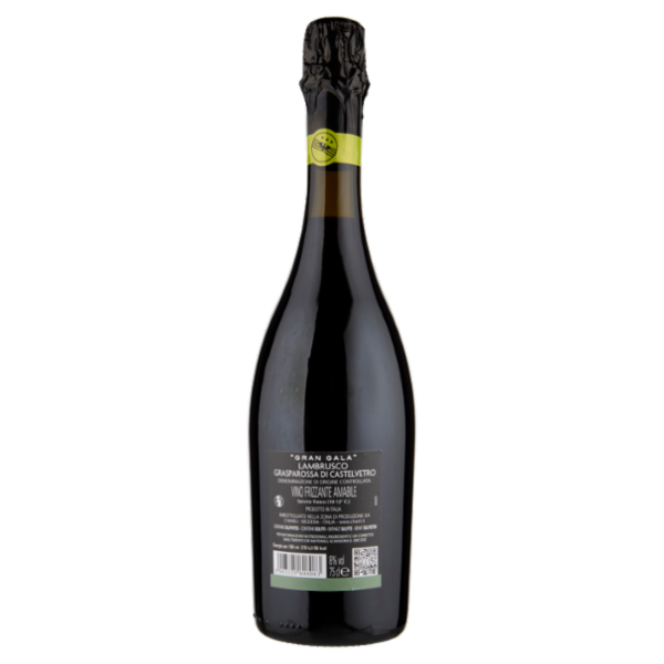 Chiarli Gran Gala Lambrusco Grasparossa di Castelvetro DOC Amabile 75 cl
